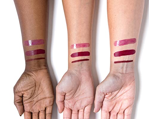 Rinna Beauty Icon Lip Kit - Sabine- All-In-One Lip Kit - Includes Lipstick, Lip Gloss, And Lip Liner - Berry Look - Vegan, Long-Lasting: Anti-Aging, & Moisturizing, Cruelty-Free - 1 Each #TOP6