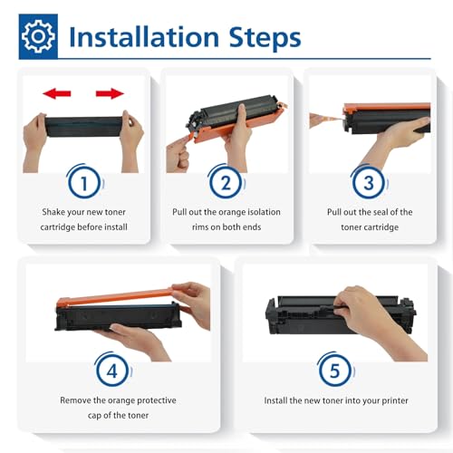 219X 219A MFP 3302FDWG Toner Mit Chip: Kompatible Ersatz für HP 219X 219A für Color LaserJet Pro MFP 3302FDNG 3302SDWG 3302FDW 3302SDW 3302FDN 3202DN 3202DW Schwarz Cyan Magenta Gelb W2190X 4-Pack