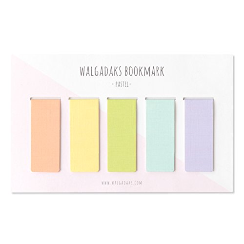 Monolike Magnetic Bookmarks Pastel, Set Of 5 #TOP7