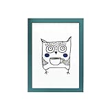 Rahmengröße: 21x29,7 cm. Rahmenbreite: 1,5 cm. Rahmenhöhe: 1,3 cm. Material: Kunststoff, Rückseite – HDF, Scheibe - Plexiglas.