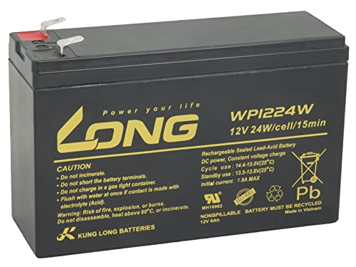 LONG PBLO-12V006-F2AH - Batteria al piombo acido