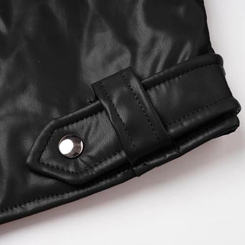 Thick Warm Thick Coat for Women Fall Winter Long Sleeve High Neck Faux Leather Baby Tees Jackets Outfits Women 20252