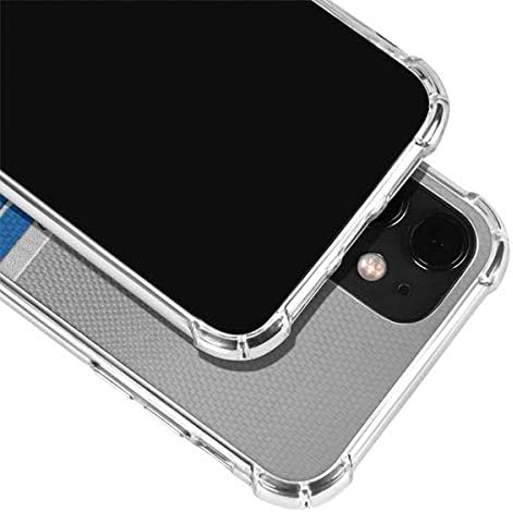 Skinit Clear Phone Case Compatible with iPhone 12 - Officially Licensed NFL Detroit Lions Vintage Design