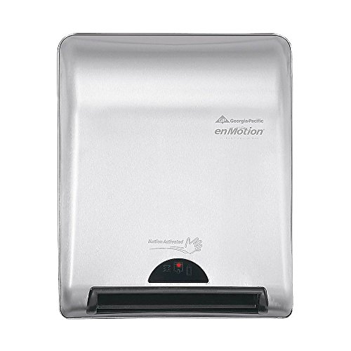 GP PRO enMotion 8" Recessed Automated Touchless Paper Towel Dispenser, Silver