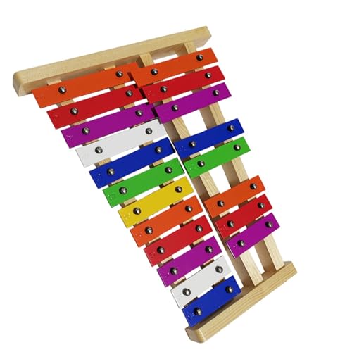 Glockenspiel Glockenspiel Percussion Instrument 20 Notes Colorful And Exquisite Aluminum Plate