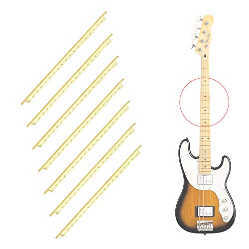 VGEBY Lot 19 Fils De Frette Laiton 2.2mm - Remplacement Pour Guitare Acoustique, Classique & Électrique