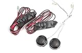 Infinity REF-275tx 135W Reference Series Edge-Driven Textile Car Tweeters, 3/4
