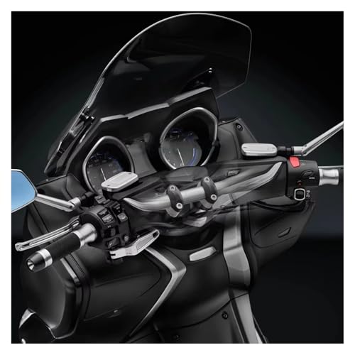 Extensor adaptador montaje manillar TMAX 500 abrazadera moto elevacion 4