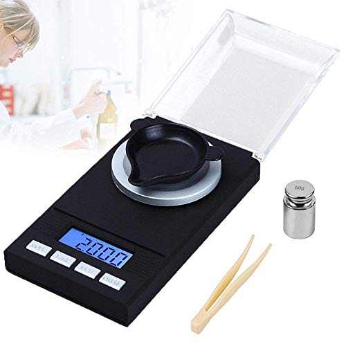 Báscula digital de precisión 0.001g portátil miniatura 1
