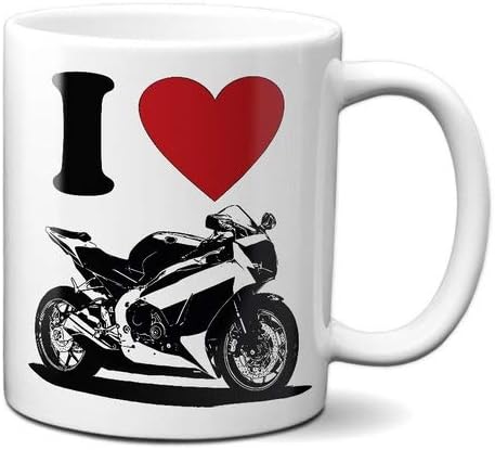 Caneca Presente Eu Amo Minha Moto Motociclista