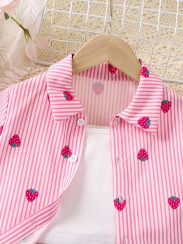 Image of Tagas Girls Casual Simple Style Polyester Solid Camisole Top, Long Sleeve Shirt And Straight Pants||3 Piece Set|| DRESS FOR GIRLS||(GCS-12)
