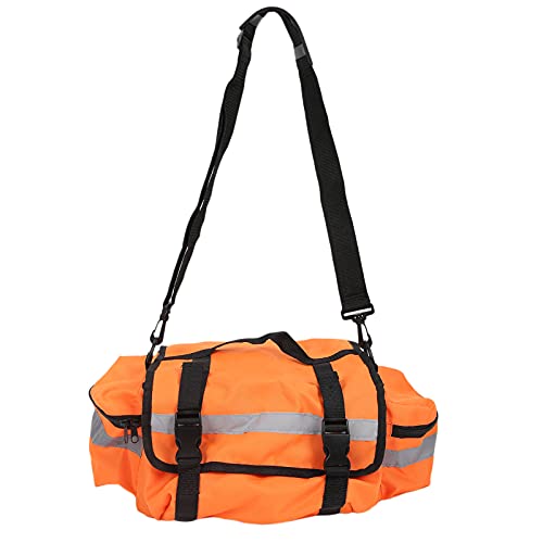 oceanside Emergency Aid Bag, Outdoor Emergency Aid Tools Bag Large Capacity Portable Emergency Tools Storage Bag Orange