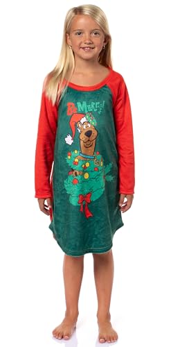 INTIMO Scooby-Doo Boys' Christmas Character Tree Reindeer Button Sleep Pajama Set2