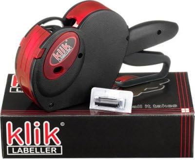klik K8 - 8 Digit Price, Date and Gun, with 1,500 free Price Labels and spare Ink Roller
