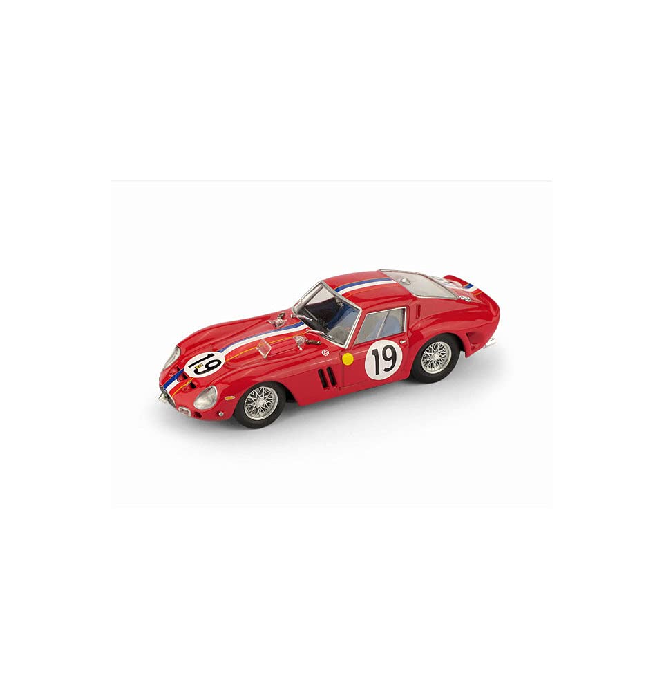 Brumm - 534 R - Pronti Veicolo - Modello per la Scala - Ferrari 250 GTO - Le Mans 1962 - Scala 1/43