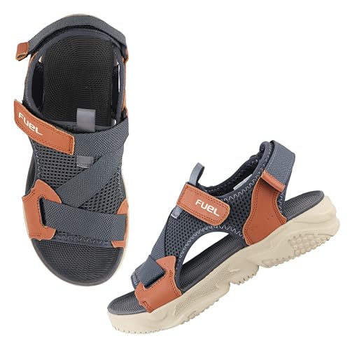 Image of FUEL Gabbroo Comfortable & Lightweight Casual Sports Sandals for Mens with Anti-Skid & Flexible EVA Sole for Running, Walking