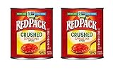 Redpack Crushed Tomatoes in Puree, Kosher and Gluten Free, 1.76 Ounce Cans, 2-Pack