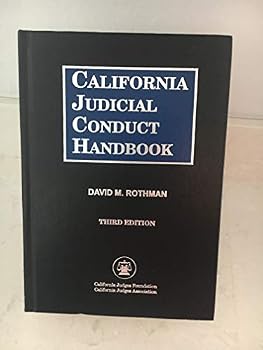 Hardcover California Judicial Conduct Handbook Book