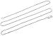 Sterling Silver Rhodium Plated 1mm Box Chain Necklace, 18"