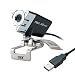 Produktbild COVVY Webcam 1080P Full HD USB Web Kamera PC Webcam Netzwerkkamera Computer Kamera mit eingebautem Mikrofon für PC,YouTube, Skype und Internet Chat