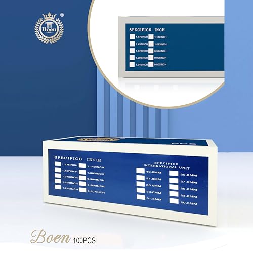 Boen 100PCS Coin Flips 27.5mm /(1.08 inch). Coin Flips 2x2 for Small Dollar. Coin Holders for Colletors The Coin Collection Supplies The Coin Cardboard Coin Flips for Coin Collection - Thumbnail 3