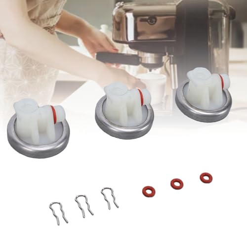 Regulador de presión de acero inoxidable Karlak con junta duradera para cafeteras 6