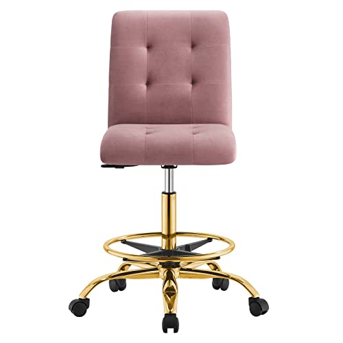 Modway Prim Home Office Desks And Chairs, Gold Dusty Rose #TOP3