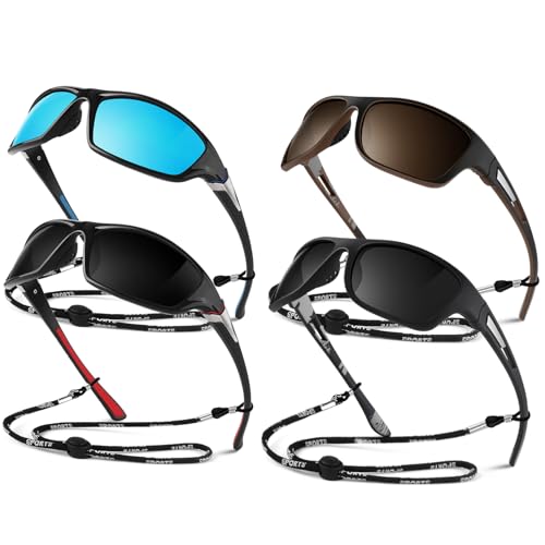 Lunettes de soleil polarisées homme femme Sunier monture élégante noire