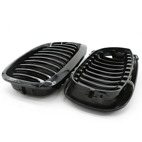 Grille capot pour rénovation de calandre avant BMW 325CI noir brillant