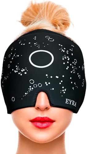 EYRA Masque Migraine Froid et Chaud 360º - Bandeau Réutilisable C...