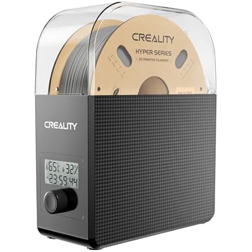 Creality Filament Dryer Box Pro, Upgraded 360° Heating with Fan, Dust & Moisture-Proof Storage, 3D Printer Filament Spool Holder, Dehydrator for 1.75mm/2.85mm PLA PETG ABS TPU