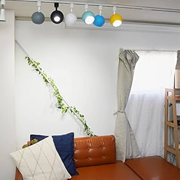 【LED電球付き】ダクトレール用 スポットライト E11 1灯 照明器具 丸 まるい 配線ダクトレール用 スポットライト E11 スポットライト インテリア おしゃれ照明 レールライト LED対応 間接照明 リビング用 店舗用 北欧 カフェ キッチン ダイニング マカロン おしゃれ かわいい