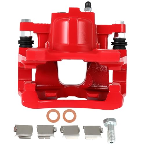Image of SCITOO - Rear Disc Brake Caliper Assembly w /Bracket For Dodge,For Jeep Models - For Liberty 2008 2009 2010 2011 2012,For Nitro 2007-2011,For Wrangler 2007-2017,For Wrangler JK 2018 18B5047