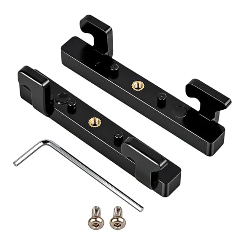 Image of Refrigerator Door Shelf Bin Hook w/Mounting Hardware Fit for Maytag,Whirlpool,KitchenAid Side by Side Refrigerator Replacement RSW2200E/RSD24A Model(Only Fit for Side By Side Refrigerator Models)