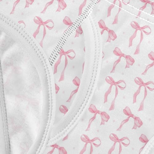 Boys' Exclusive Briefs Toddler Underwear 95% Combed Cotton Boxerbriefs 2T Pink Bow 61 5