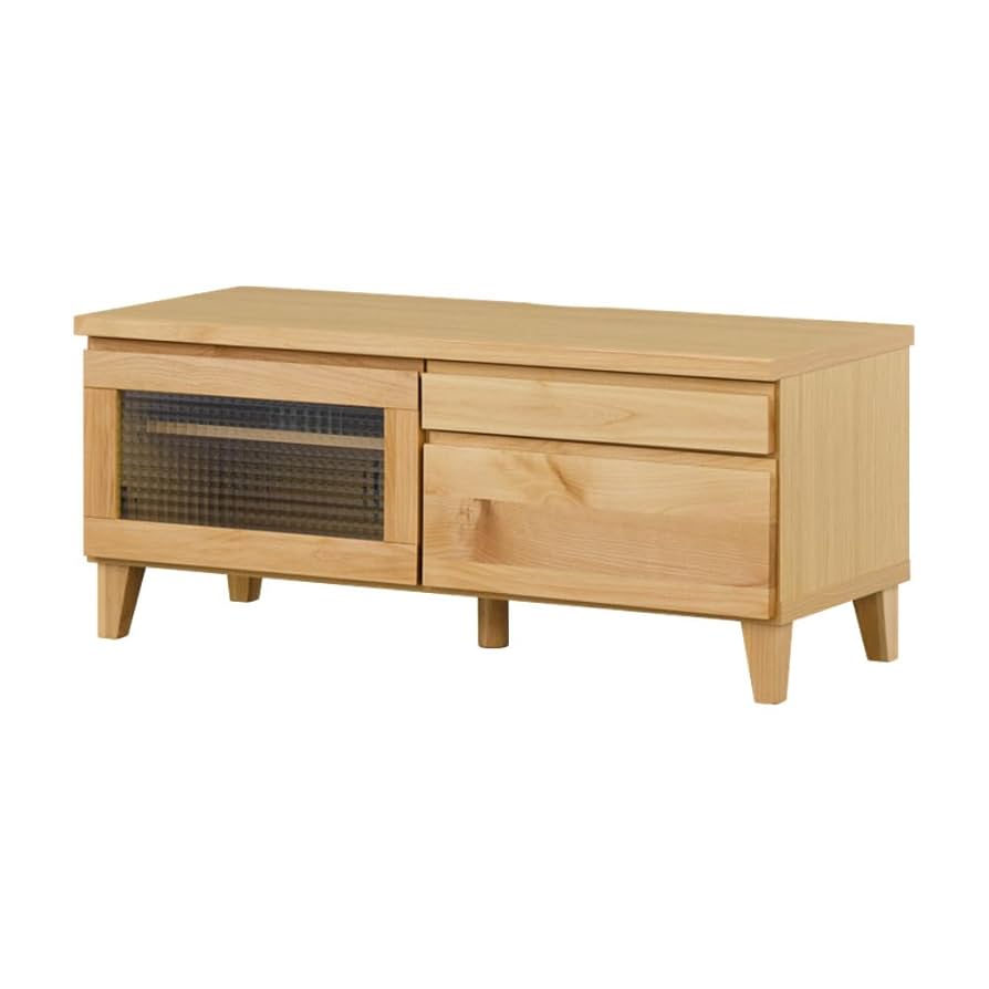 Amazon｜ISSEIKI フロック4 テレビボード 100 (ナチュラル