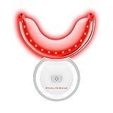 InfraLuma 850nm Infrared Gum Light (Near Infrared Light + Red) and Blue Light Device for Teeth & Gums, Oral Care Teeth Whitening Accelerator & Gum Support Mouthpiece by Starlite Smile