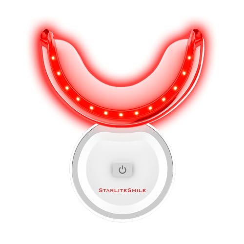 InfraLuma 850nm Infrared Gum Light (Near Infrared Light + Red) and Blue Light Device for Teeth & Gums Oral Care Teeth Whitening Accelerator & Gum Support Mouthpiece by Starlite Smile