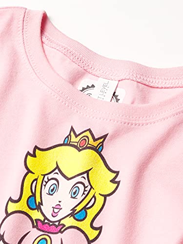 Nintendo Knockout Princess Girl's Solid Crew Tee2
