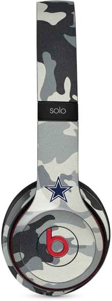 Skinit Decal Audio Skin Compatible with Beats Solo 3 Wireless - Officially Licensed NFL Dallas Cowboys Team Jersey Design