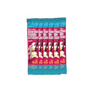 DECOCINO Bourbon Vanilleschoten Set 6x2 Stück- natürliche Vanilleschoten aus Madagaskar - für Kuchen, Torten, Nachspeisen, Getränke etc.