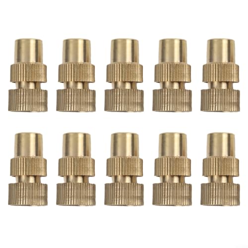 Buse de pulvérisation en laiton agricole M14 x 1 5 hauteur réglable avec pulvérisation à 360 degrés pour jardin et pelouse fontaine applications