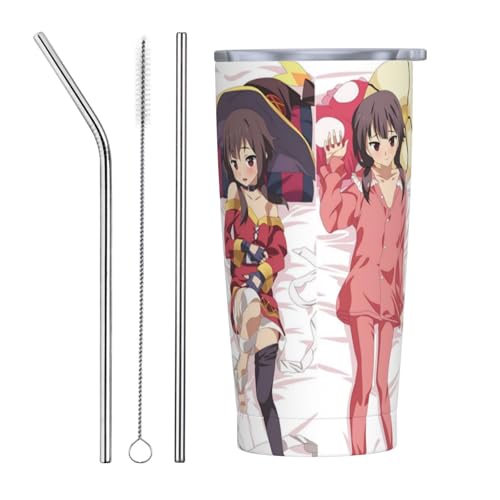 For ߂݂i7j Xg[&Xg[uVt }OJbv R[q[Jbv 600ML RrjJbv ^u[ XeX ۗ ۉ ԗp Wt ^  e Straw Three-piece Set