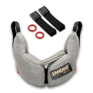 SANDINI SleepFix® Baby - Slaapkussen/halskussen met ondersteuningsfunctie - Kinderzitje accessoires voor auto/fiets/reis - Hoofdsteunen/zitverkleining / voorkomt het kantelen van het hoofd tijdens de slaap