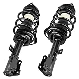 Front Strut Shock w/Coil for Dodge Journey 2009-2019 3.6L V6 Engine (Exc. 4CYL Engine), Assembly Spring Strut Shock Absorber Replace for 172509 172510, 2010 2011 2012 2013 2014 2015 2016 2017 2018