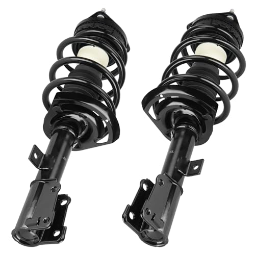 Front Strut Shock w/Coil for Dodge Journey 2009-2019 3.6L V6 Engine (Exc. 4CYL Engine), Assembly Spring Strut Shock Absorber Replace for 172509 172510, 2010 2011 2012 2013 2014 2015 2016 2017 2018