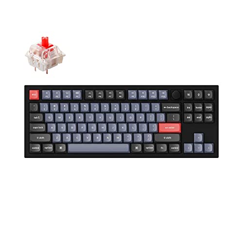 Keychron Q3-M Key Q3 Knob TKL Alu RGB Loch Rot bk H Q3-M1-DE
