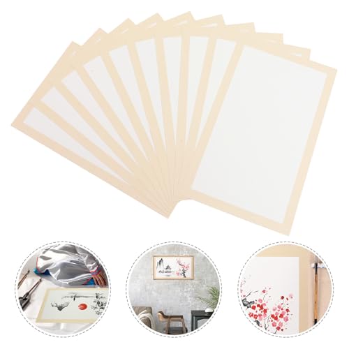 Papel rectangular portátil y resistente Xuan para amantes de caligrafía china principiantes 7