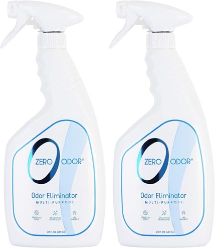 Image of Zero Odor - Multi-Purpose Strong Odor Eliminator for Home, Office, Car, Bathroom, Hotel, Room Deodorizer, and Odor Neutralizer, 22Oz (Pack of 2)