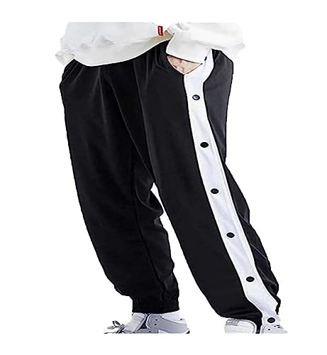 Pantalon de survêtement à boutons pour un habillage rapide et sans effort